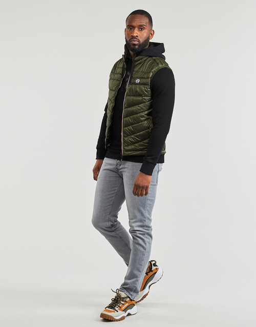 Jack & Jones - JJEHERO BODYWARMER COLLAR Kaki