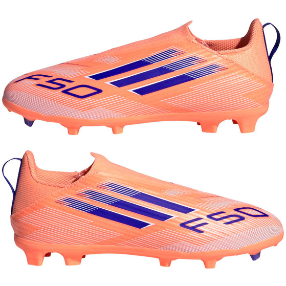 adidas F50 League Laceless FG/MG Kids