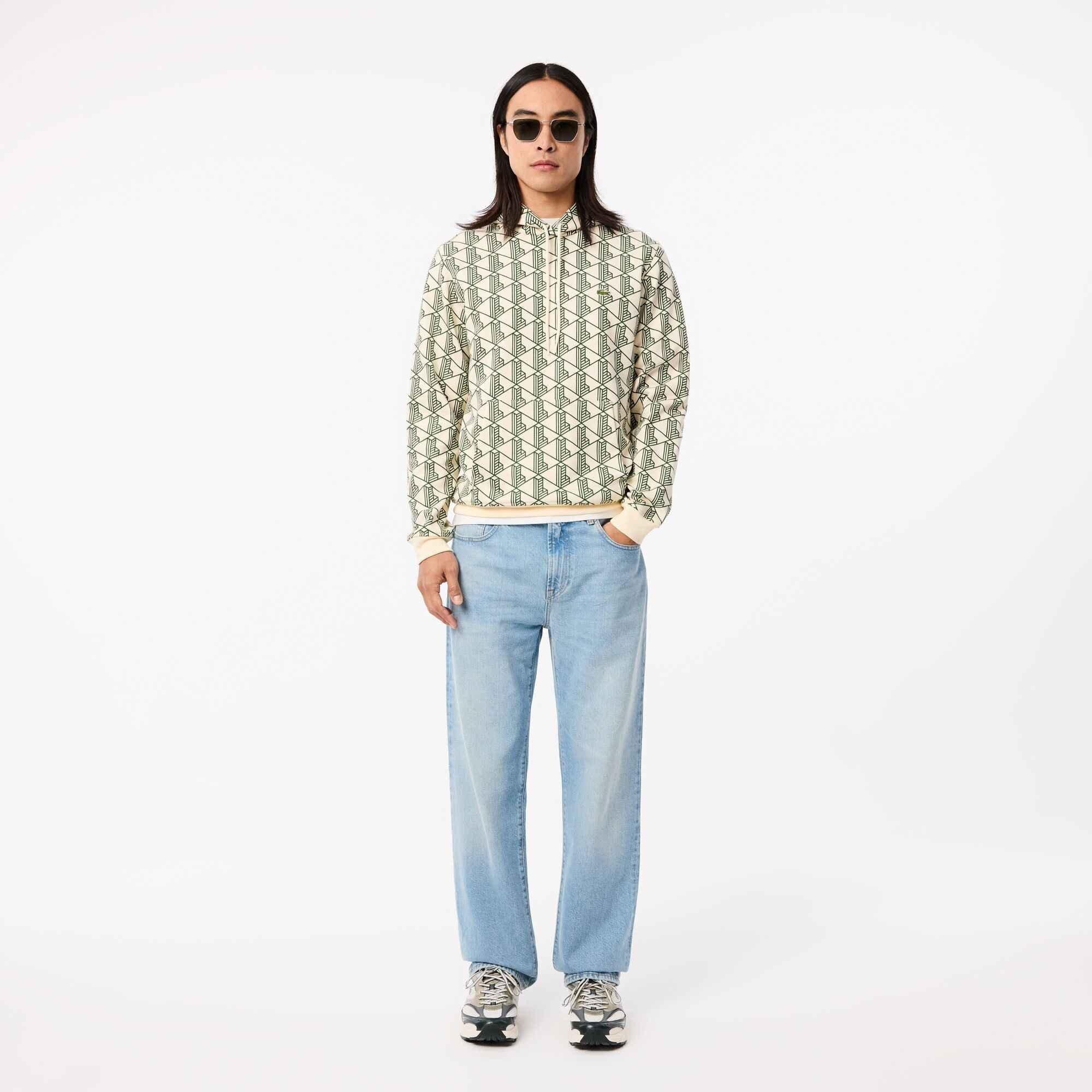 Lacoste AOP Monogram OTH Hoodie