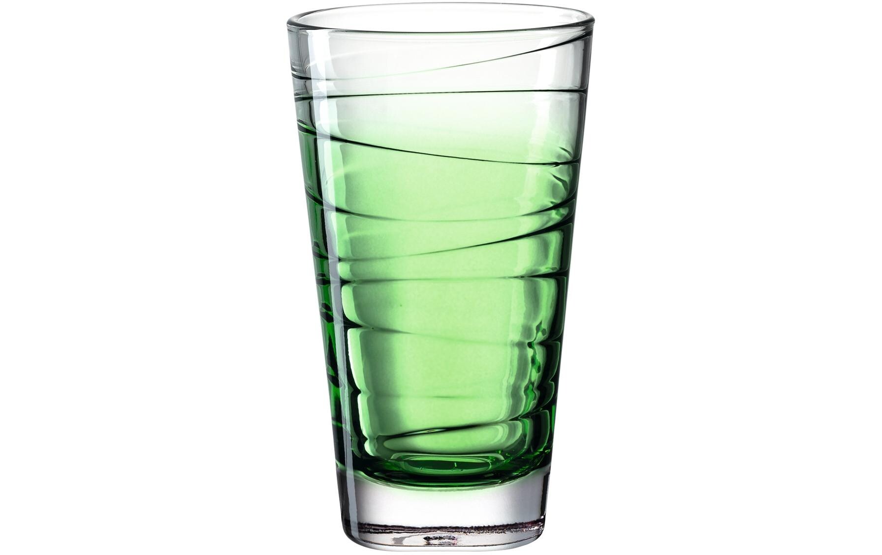 Trinkglas Vario Struttura 280 ml, 6 Stück, GrünGläser-Set