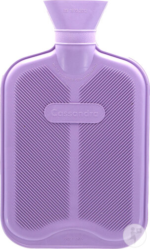 Cassandra Bouillotte Caoutchouc Lilas Pastel 1 Pièce
