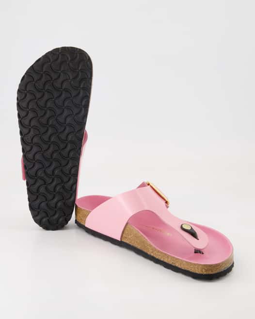 Birkenstock Gizeh Big Buckle Pantoletten in Rosa
