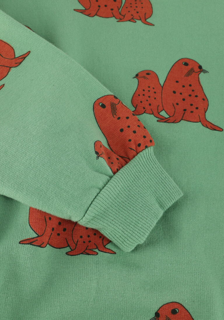L\u00D6TIEKIDS groene l&ouml;tiekids sweater w23-87-18