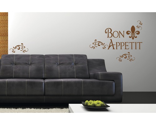 Decoratief sjabloon Bon Appetit 56 x 43 cm