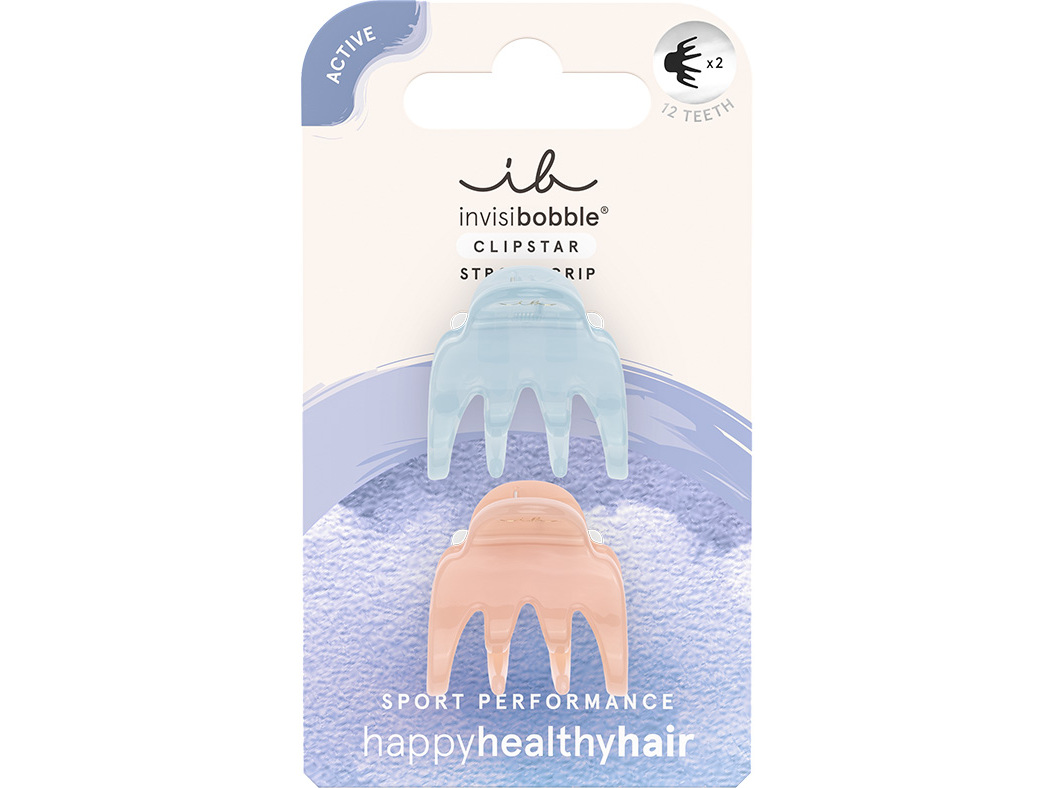 MOLA DE CABELO INVISIBOBBLE CLIPSTAR GYM BUDDY 2UN