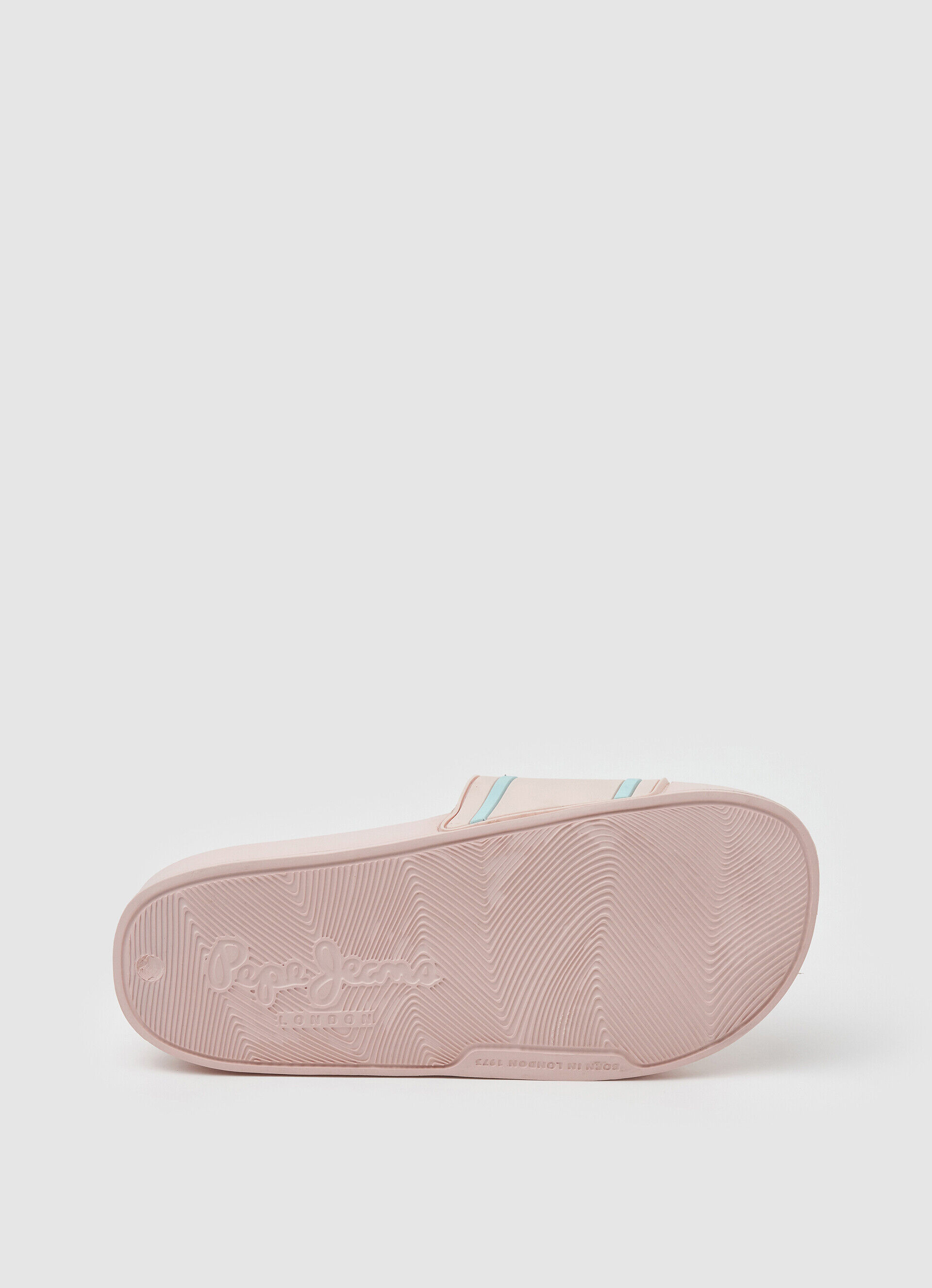 Chinelo de praia com logo SLIDER - rosa claro