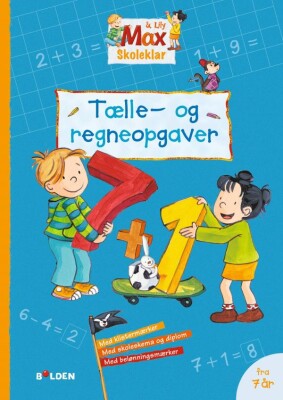 Max Skoleklar - Tælle- Og Regneopgaver - Bog