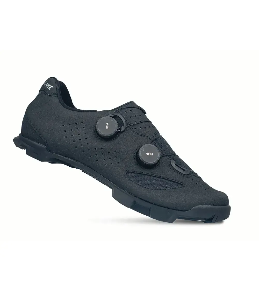 Lake MX239 Wide Mountainbikeschoenen Zwart/Zwart Heren