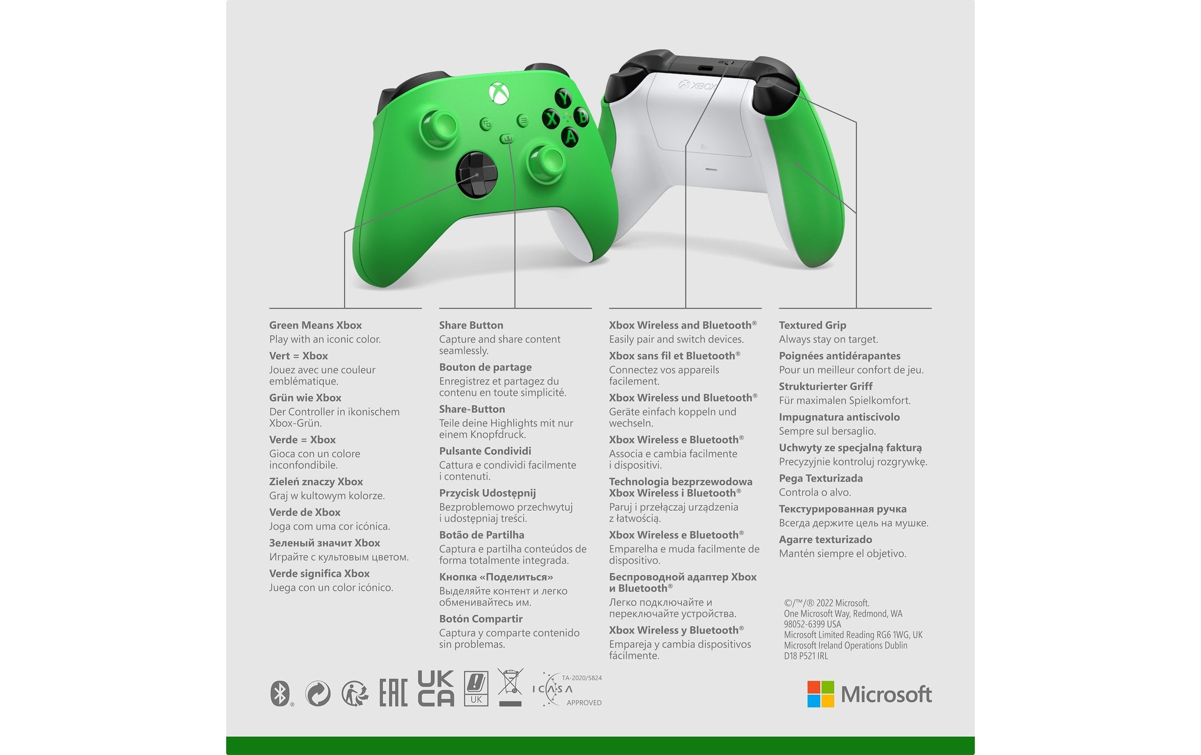 Microsoft Wireless-Controller »Microsoft Xbox Wireless Controller«