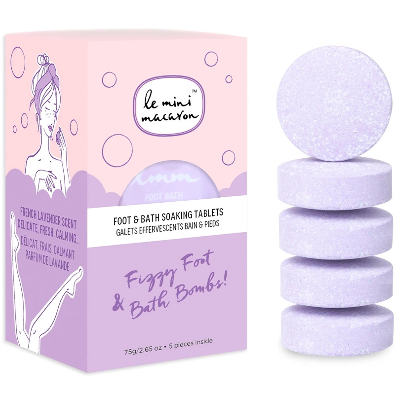 Le Mini Macaron Fizzy Foot 5 Pieces