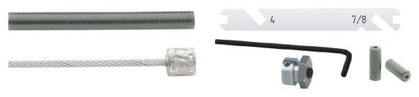 Câble Transmission Elvedes pour Shimano Nexus 4/7/8 V Argent