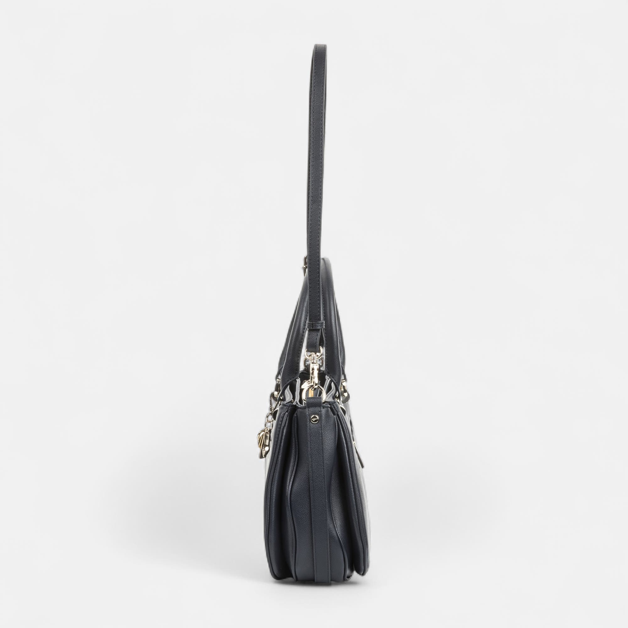 Sac à main bleu marine