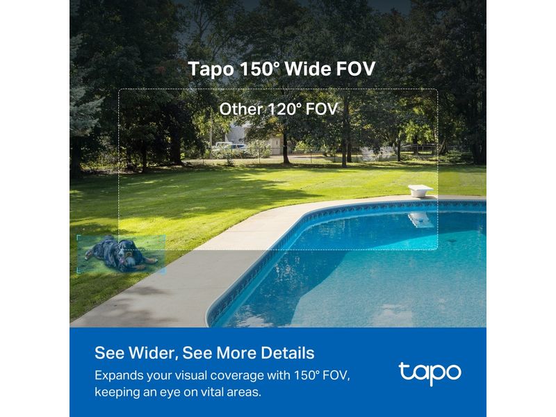 TP-Link Netzwerkkamera Tapo C425 inkl. Solarpanel Tapo A201 Solarbetriebenes Sicherheitskamera-Kit