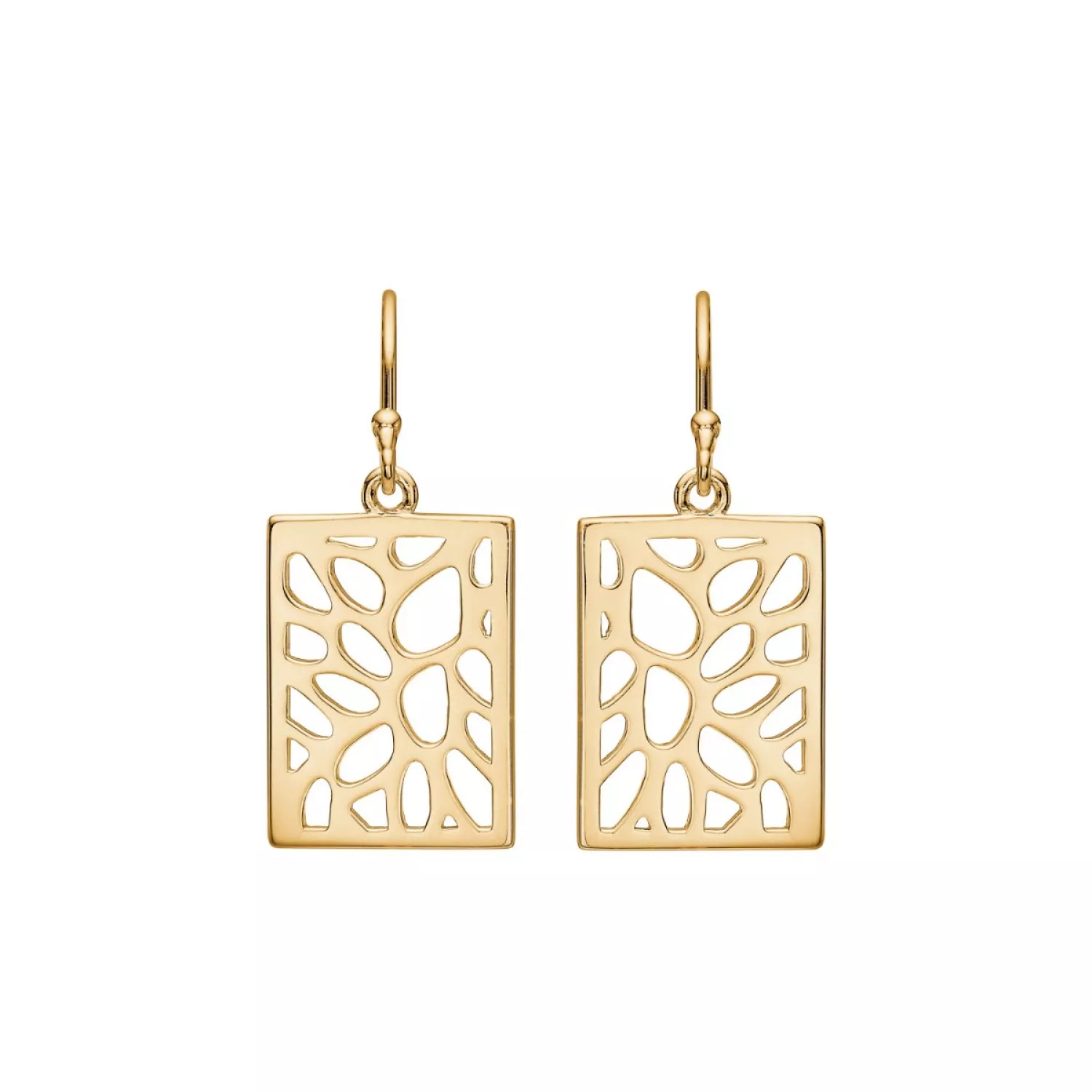 Schultz Jasmin Øreringe 18 kt. Copper Goldplated DU-719043-GP