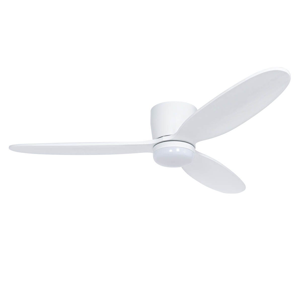 Plafondventilator wit 132cm incl. LED dimbaar met afstandsbediening - Sofio