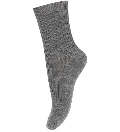 MP Strømper - Uld - Hilde - Grey Melange