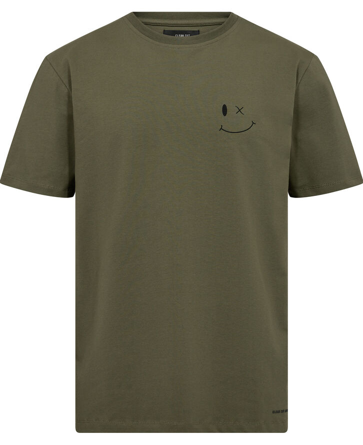 Clean Cut Copenhagen Patrick Organic Tee Army