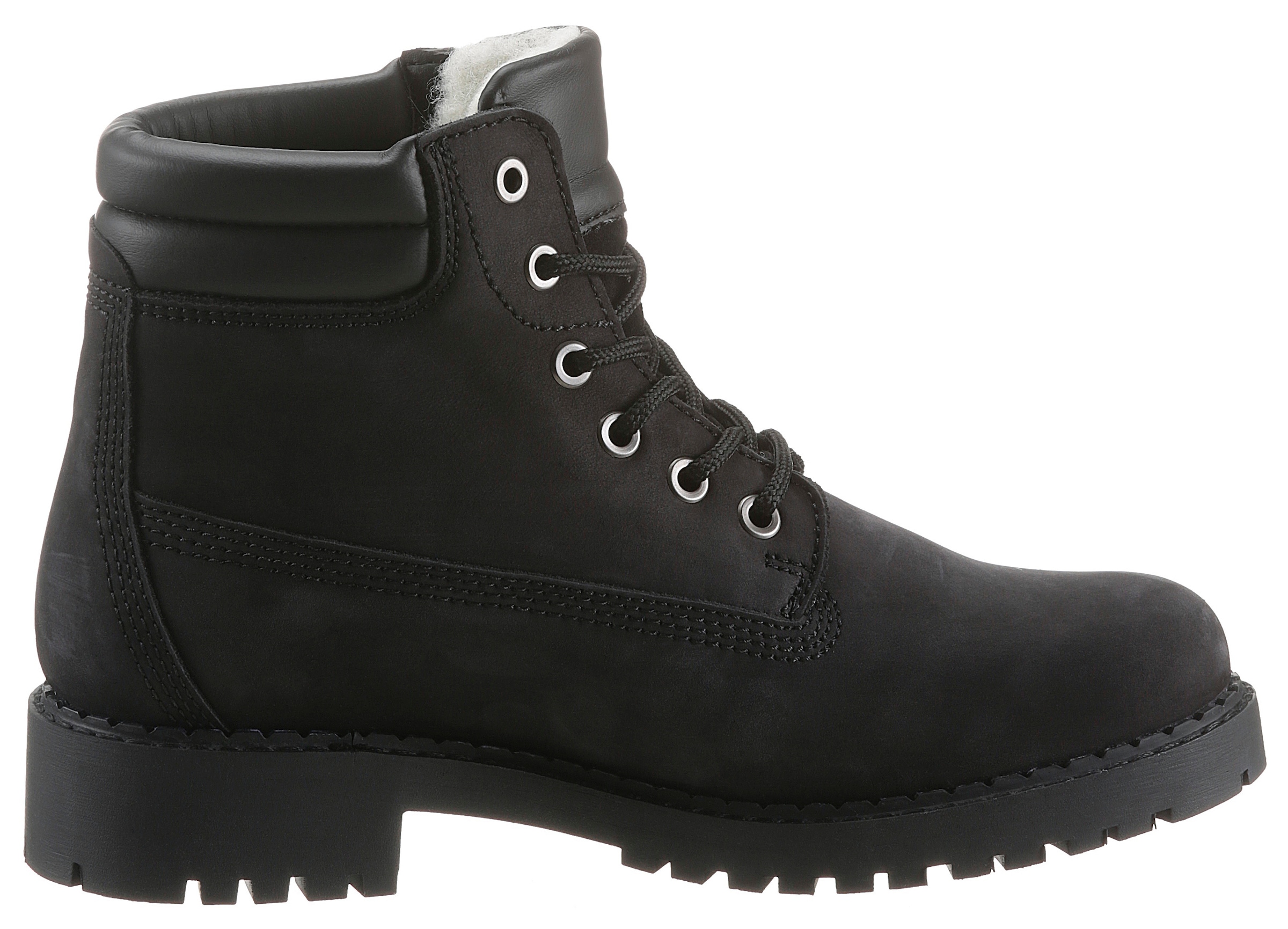 Tamaris Winterboots  , Blockabsatz, Schnürstiefelette mit DUO-TEX Ausstattung