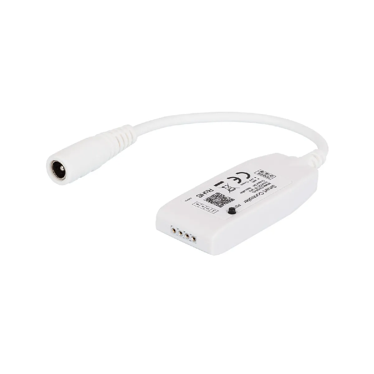 Ledkia Mini Contrôleur Ruban LED RGB WiFi Blanc