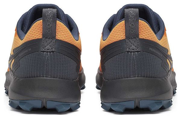 Chaussures Trail Saucony Peregrine 14 GTX Orange/Gris Homme