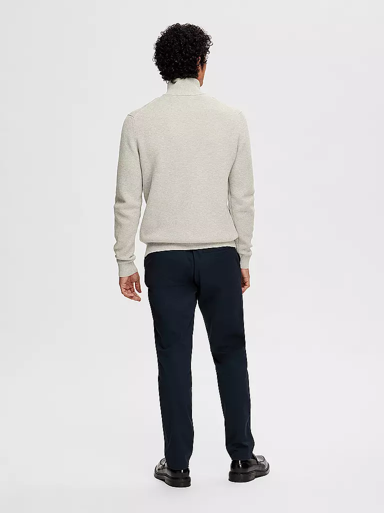 SELECTED Troyer Pullover SLHDANE hellgrau