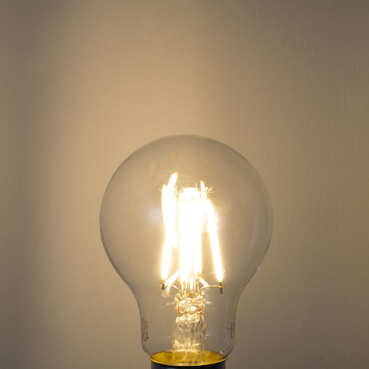 E27 dimbare LED lamp A60 helder 4.5W 500 lm 2700K
