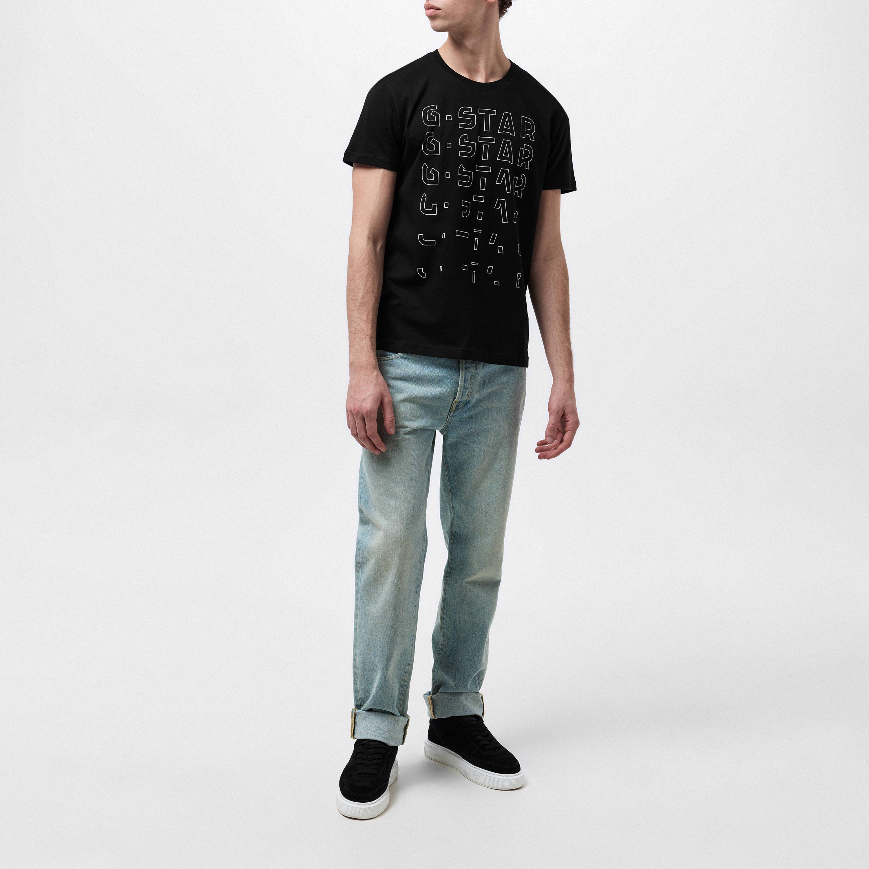 G Star Gradient Graphic T Shirt
