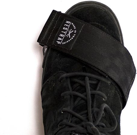 PEDAL STRAPS Diagonal  schwarz