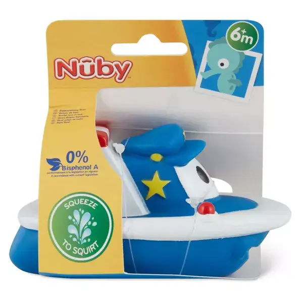 Brinquedo de banho Nuby Petit Bateau Azul +6m