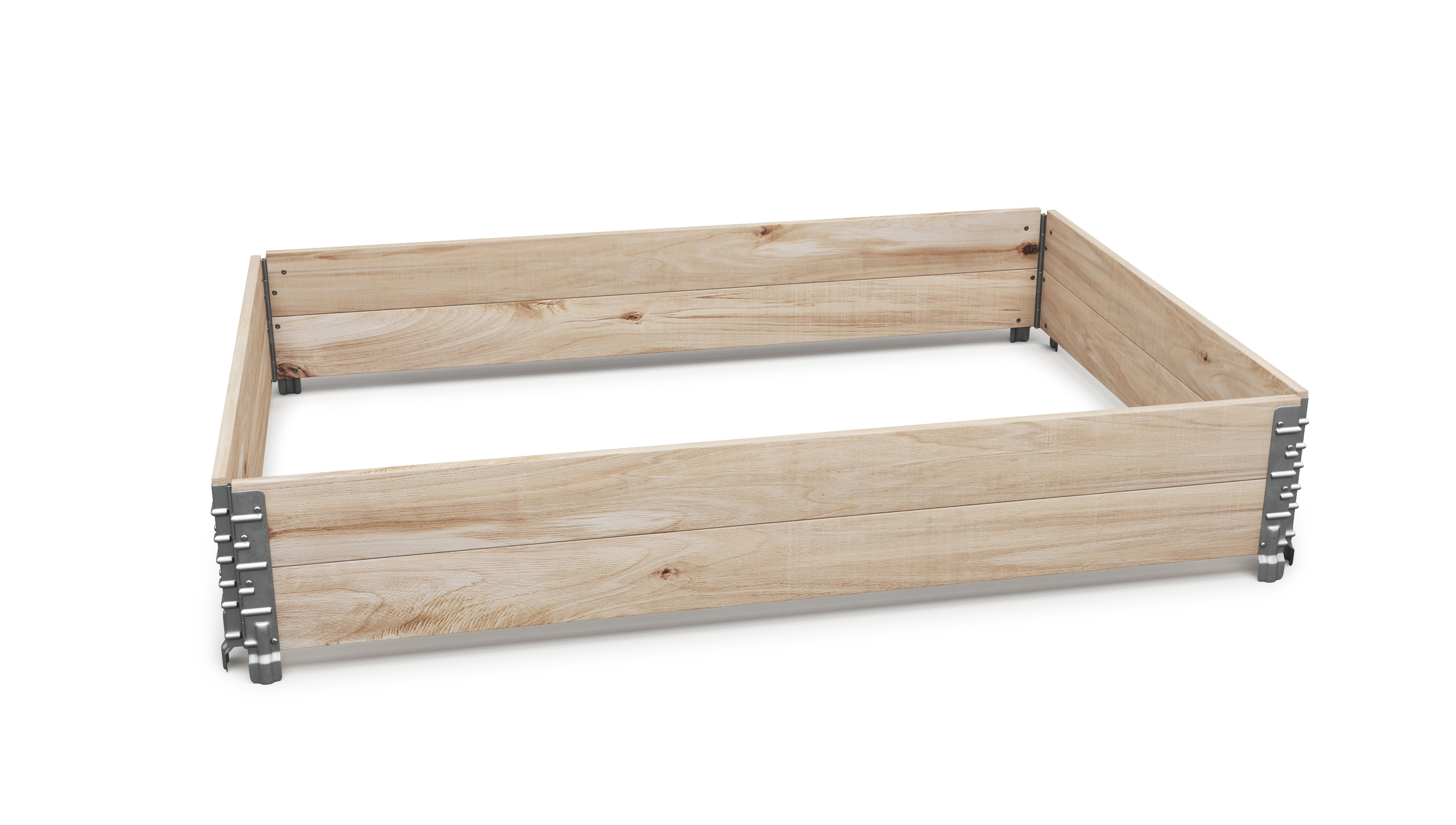 Faltrahmen für Hochbeet Holz 120 x 80 x 20 cm