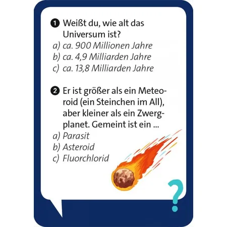 moses. Pocket Quiz junior Weltraum