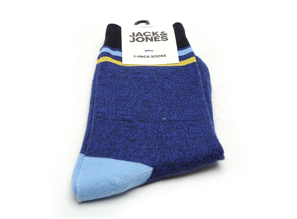 Jack and jones famille accessoires jacnight twist socks bleu