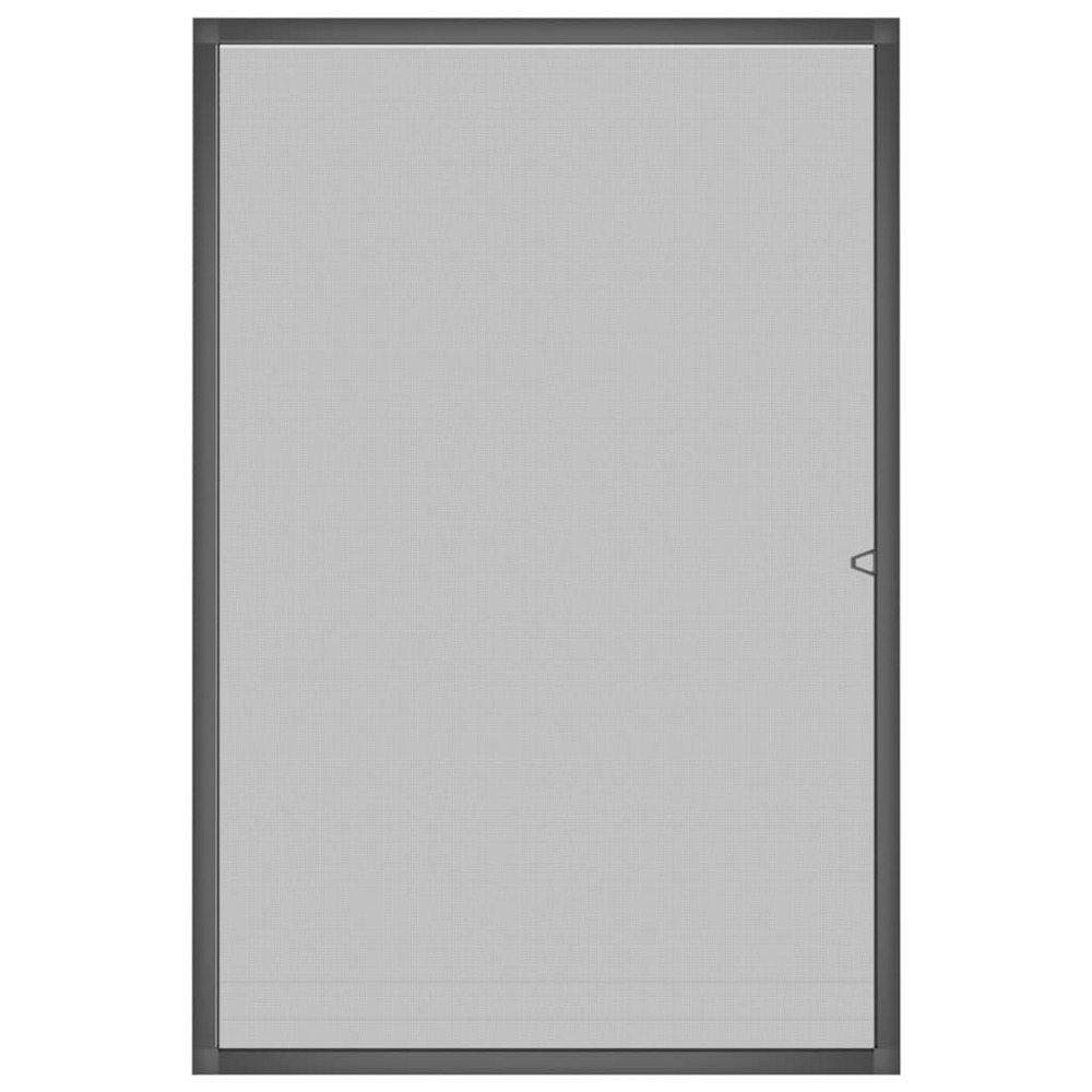 Moustiquaire pour fenêtres anthracite 90x120 cm