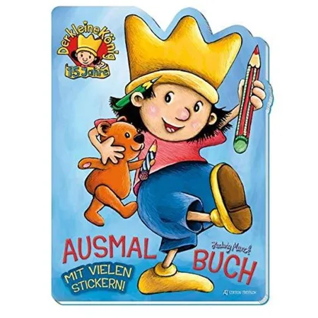 Trötsch Der kleine König Ausmalbuch mit Sticker
