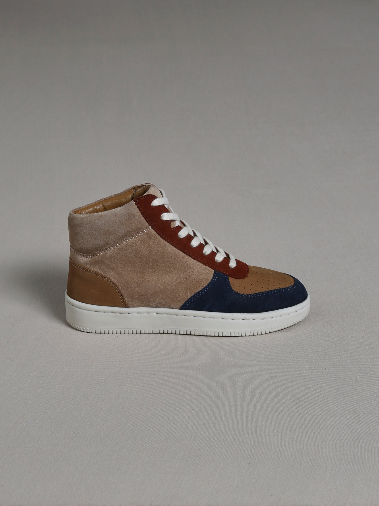 Baskets hautes Garçon en cuir suédé