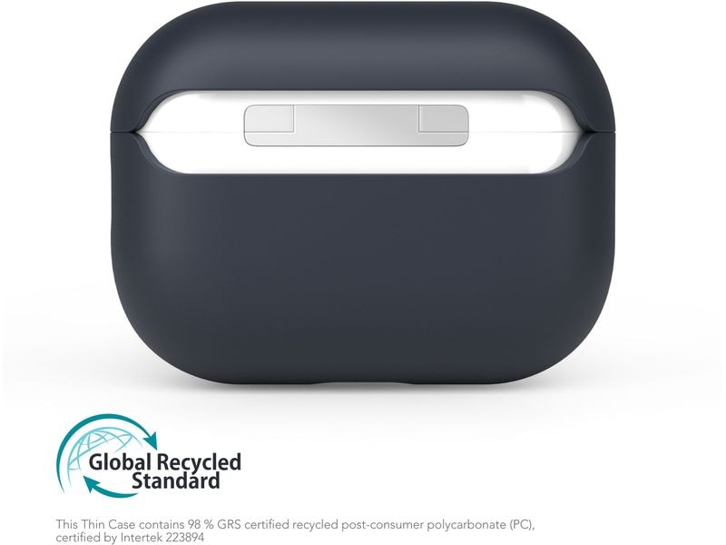 Vonmählen Transportcase Thin AirPods Pro 2 Navy Schlanke und schützende Hülle für AirPods 1 st/2nd Generation