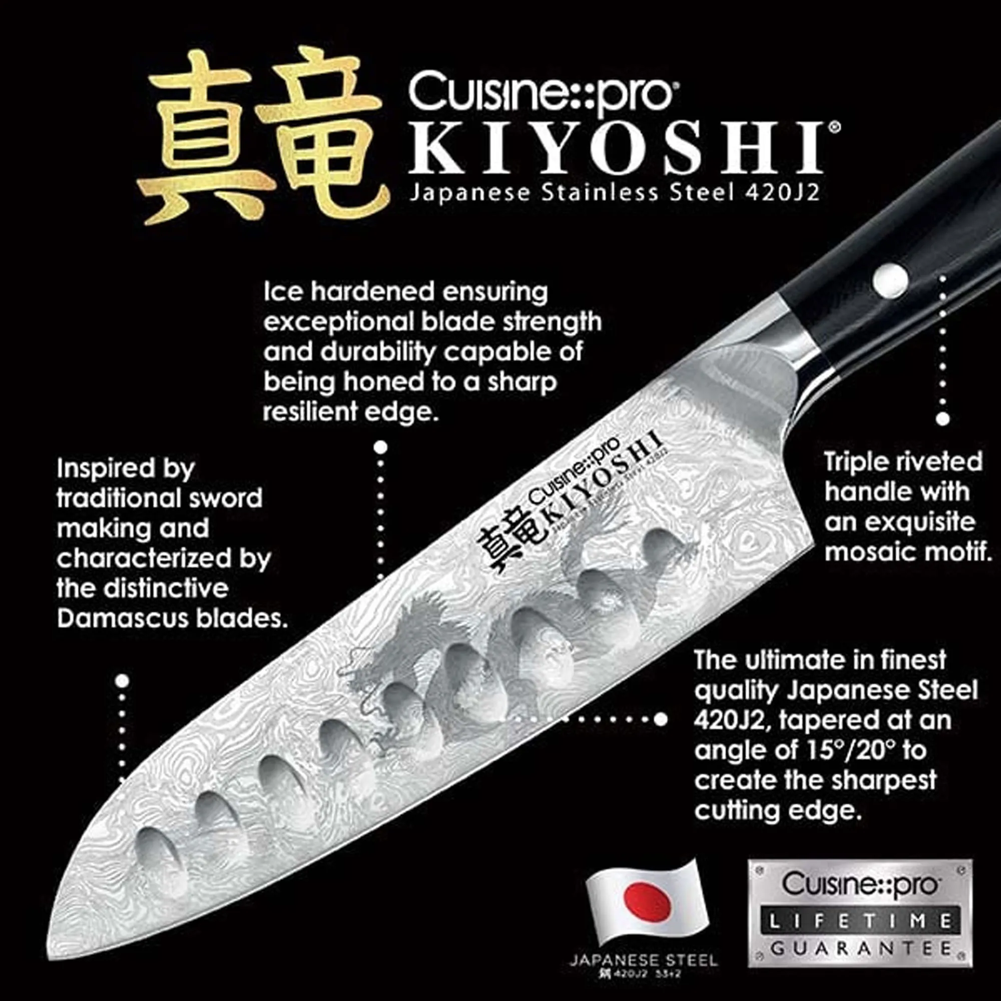THE CUSTOM CHEF™ KIYOSHI™ Utilitykniv