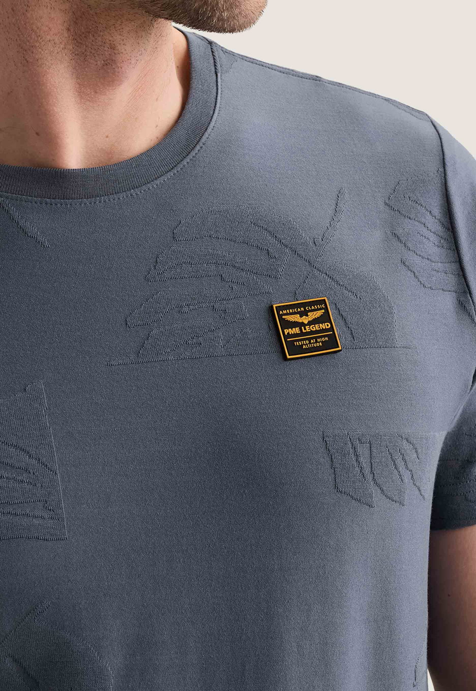 PME Legend Allover Jacquard T-shirt