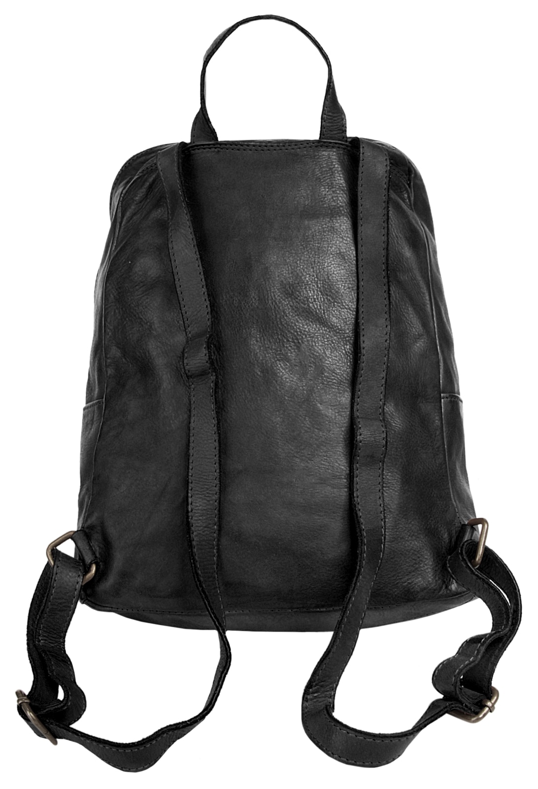 Samantha Look Cityrucksack echt Leder, Made in Italy
