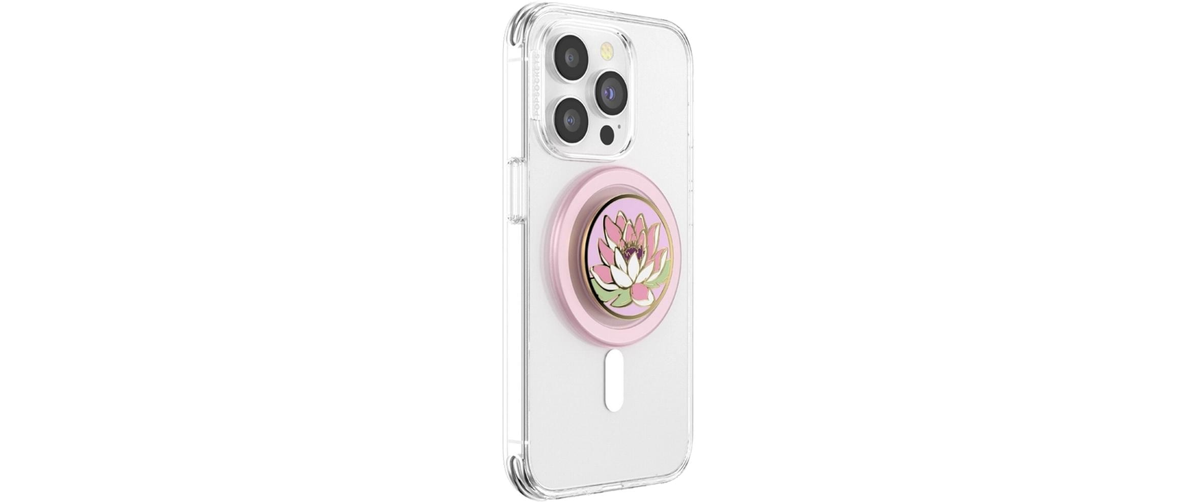 Popsockets Handy-Halterung »Enamel Water Lily MagSafe« Universalhalterung