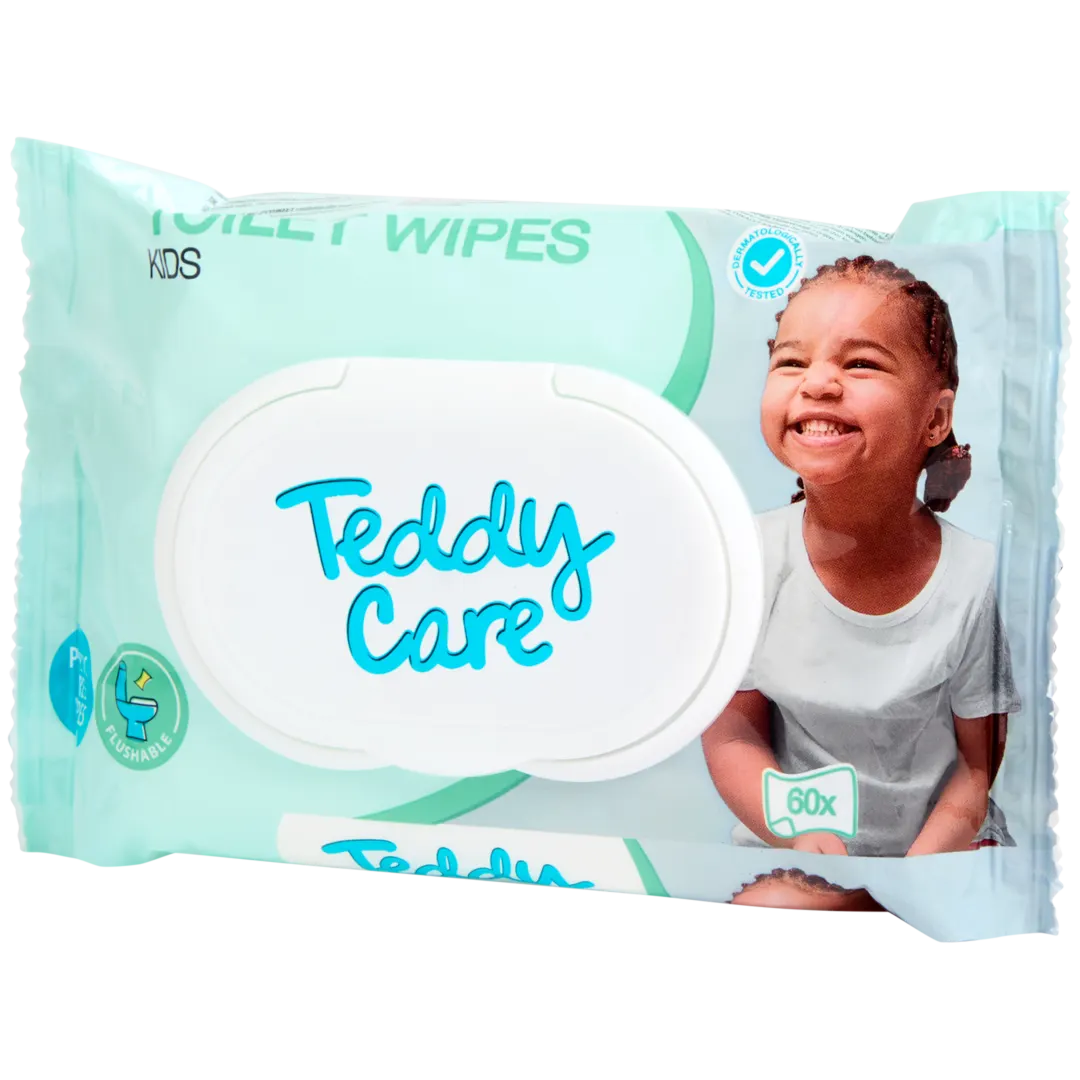 Teddy Care toiletdoekjes 60 stuks