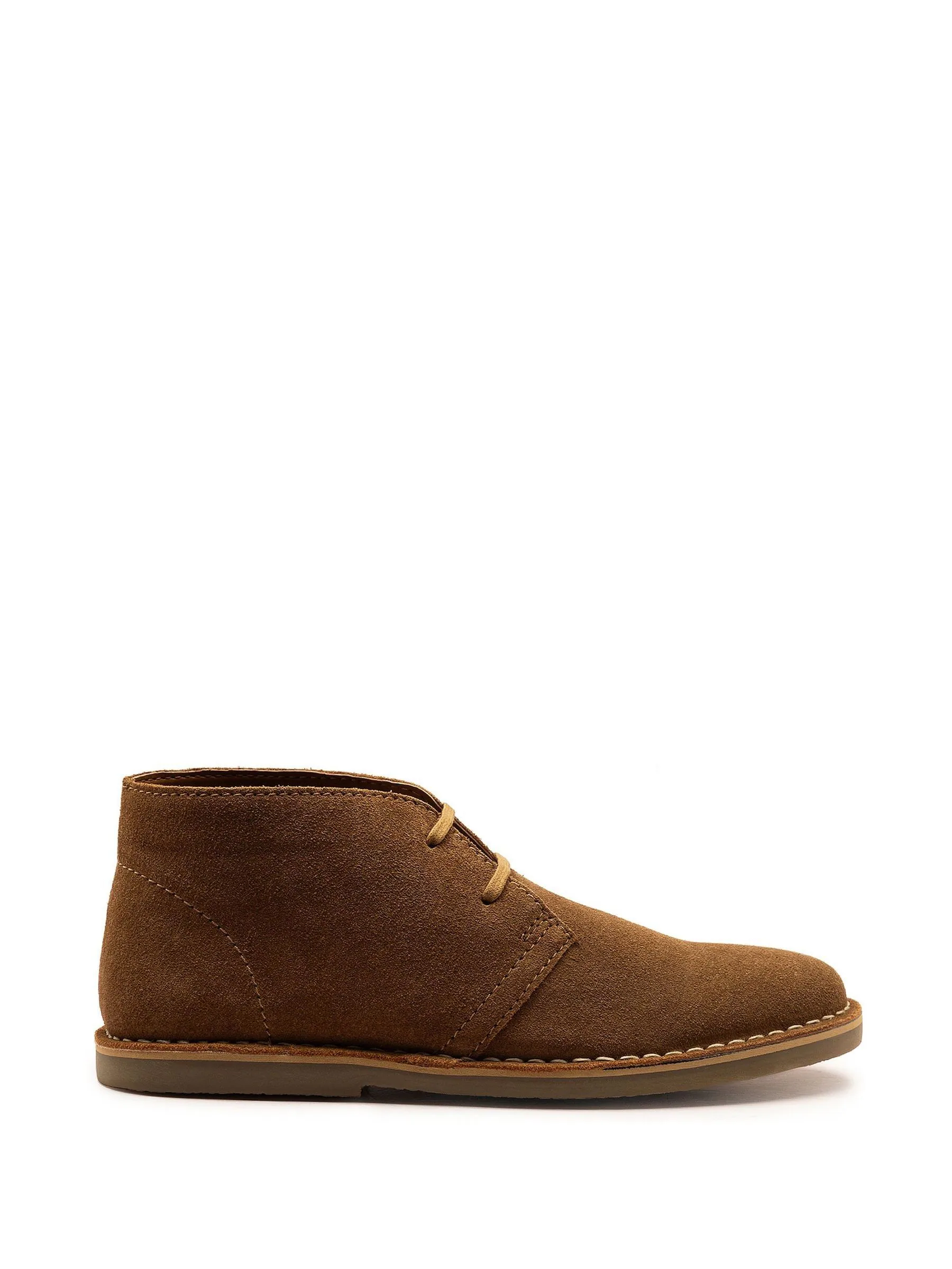 Bruin - Off The Hook Sahara suède leren Desert Chukka Vetersluiting Boots