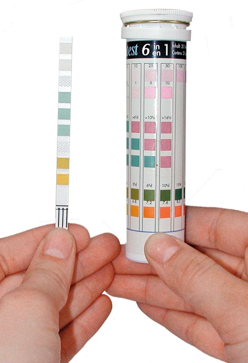 Tetra watertest 6 in 1 25 stuks