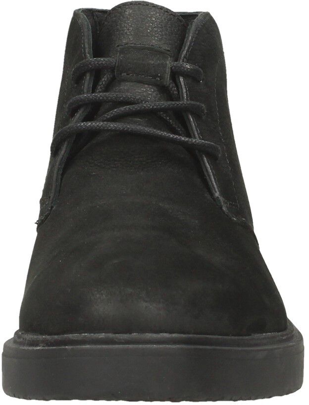 Sub55 Veterschoenen Hoog zwart