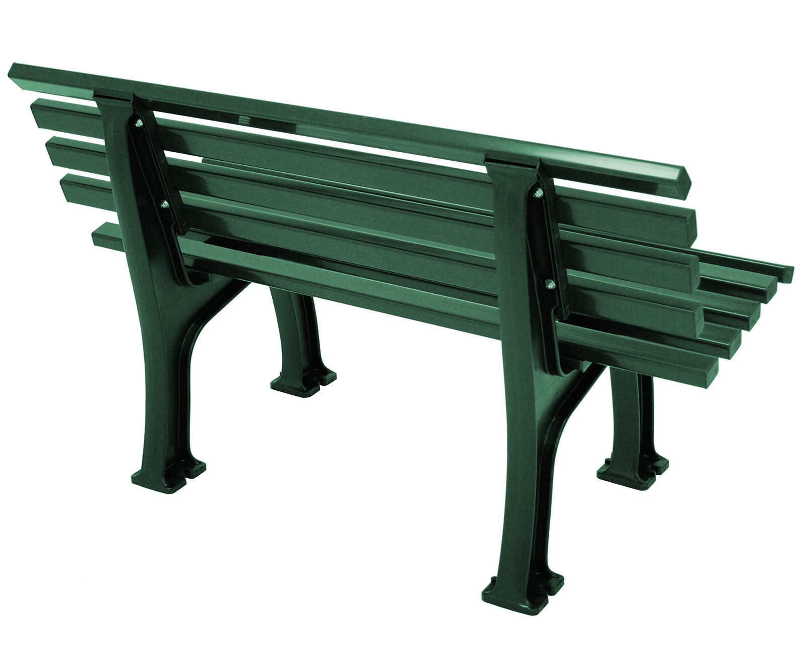 gartenmoebel-einkauf Bank IBIZA 2-sitzer, Kunststoff grün