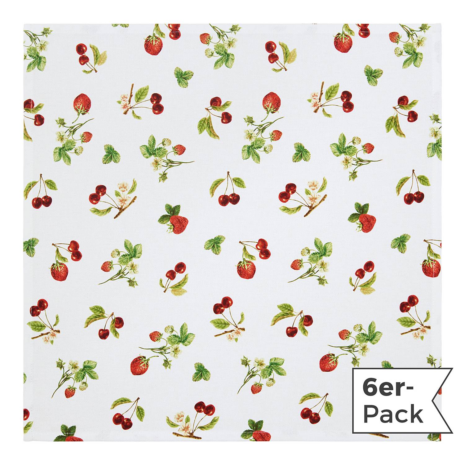 REDBEST Serviette im 6er-Pack
