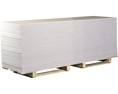 Knauf pallet met standaard gipsplaten (GKB) 2000 x 600 x 12,5 mm, pallet = 60 stuks