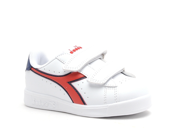 Diadora basses enfant game p td 880750 blanc