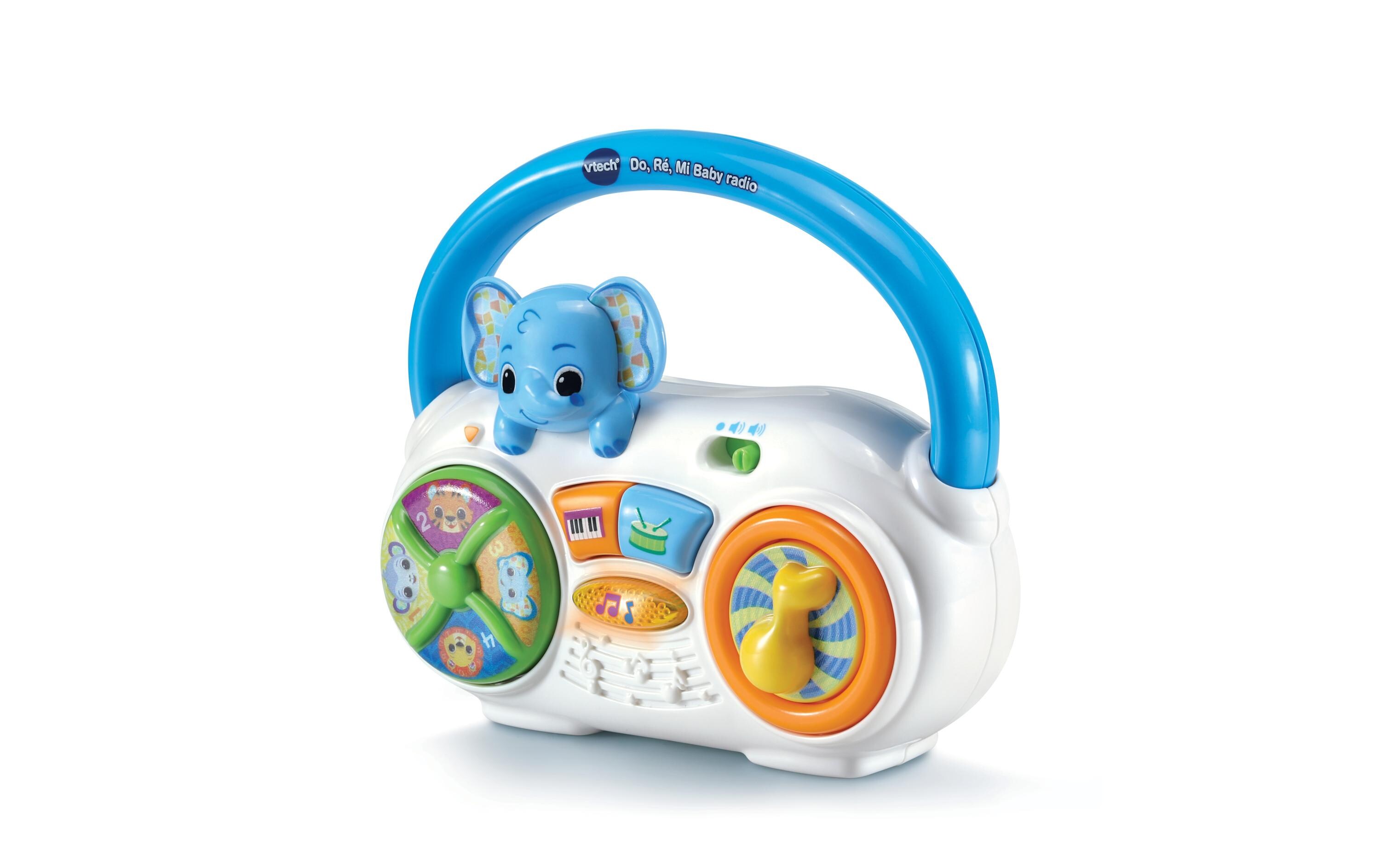 Musikspielzeug Do, ré, mi baby radio -FR-Spielradio mit verschiedenen Instrumenten und Musikstilen