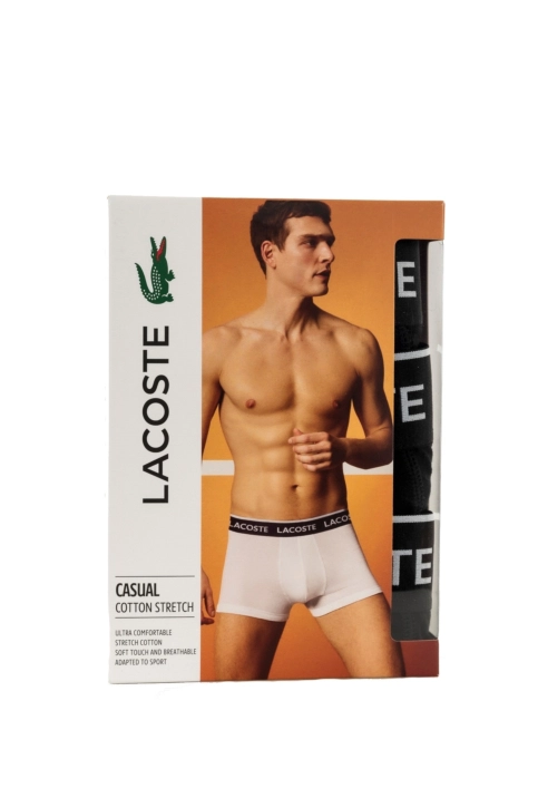 Calecons et slips lacoste 5h3389 031 noir